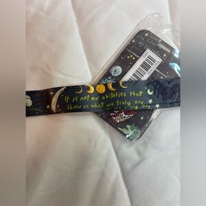 Harry Potter lanyard with Id/ card holder “it’s not our abilities that show us”